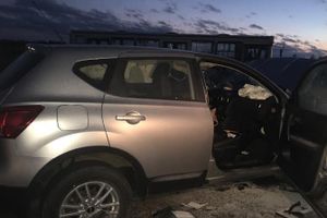 В Великих Луках произошло тройное ДТП (фоторепортаж)