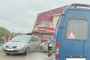 ДТП на выезде из Великих Лук с пострадавшими (ФОТО)