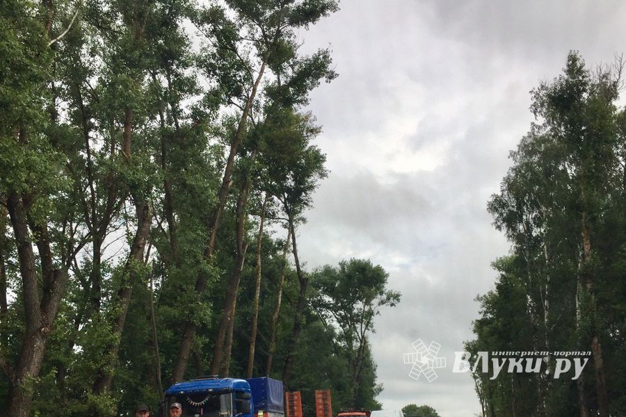 В Великолукском районе продолжается ремонт дорог (ФОТО)