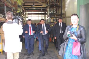 Михаил Ведерников пообщался с сотрудниками заводов «Микрон» и ВОМЗ (ФОТО, ВИДЕО)