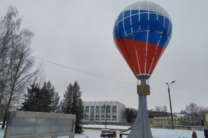 В Великих Луках появился знак воздухоплаванию (ФОТО)