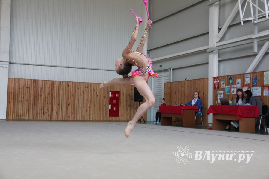 В Великих Луках прошли соревнования по по художественной гимнастике (ФОТО)