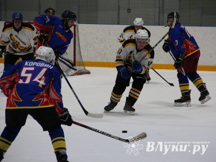Великолукские хоккеисты одержали победу на домашнем льду (ФОТО)