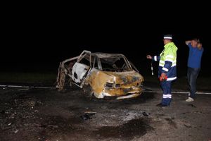 Все погибшие в сгоревшей машине под Порховом были жителями Новгородской области (фото)