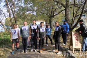 На о. Дятлинка прошел кросс среди обучающихся 8-х классов