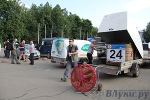 Кей-граб в рамках 19-ой Международной встречи воздухоплавателей в Великих Луках состоялся