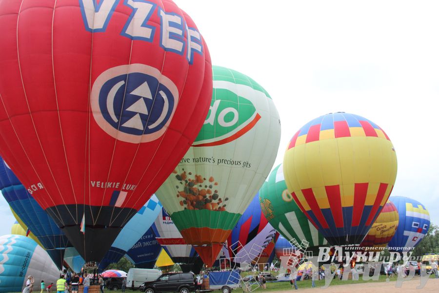 Открытие 18-й Международной встречи воздухоплавателей в Великих Луках (часть 2)