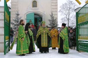 В Невель прибыл ковчег с частицей мощей преподобного Серафима Саровского (ФОТО)