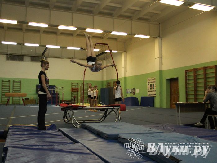 В Великих Луках состоялось Первенство по командной гимнастике (фото)