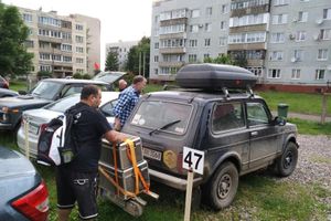  В Великие Луки приехали немцы на «Нивах»  (ФОТО)