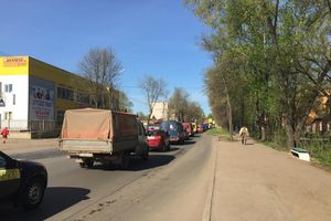 ДТП на проспекте Гагарина — пробка (ФОТО)