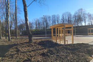 В парке «Петровском» появились перголы (ФОТО)