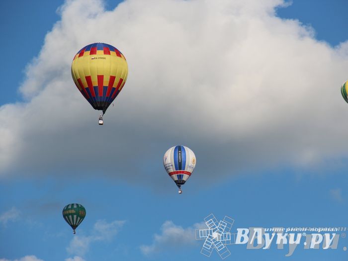 Воздухоплавание: полет 12 июня, вечер
