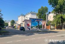 В Великих Луках появился новый мурал (ФОТО)