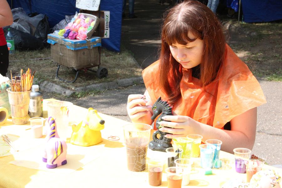 Ярмарка ремесленников в День города