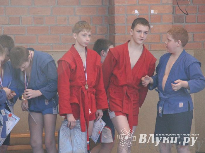 состоялось Открытое первенство города Великие Луки по борьбе самбо