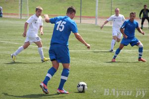 Футбольный матч в рамках Чемпионата Псковской области