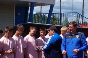 Великолукские футболисты стали победителями «Кожаного мяча-2014» (фото)