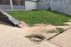 Великолучан поджидает опасность в центре города (ФОТО)