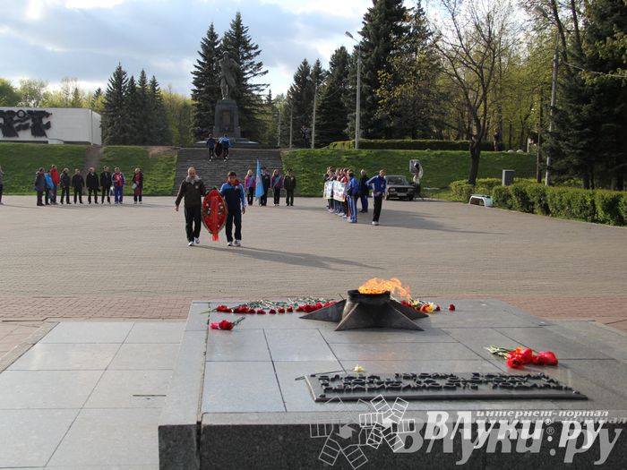 Из Великих Лука стартовала эстафета МГТУ им. Баумана