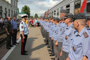  Псковские полицейские отправились на Северный Кавказ