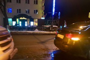 В Великих Луках из-за ДТП затруднено движение (ФОТО)