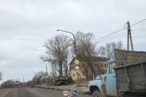 На объездном шоссе затруднено движение (ФОТО)