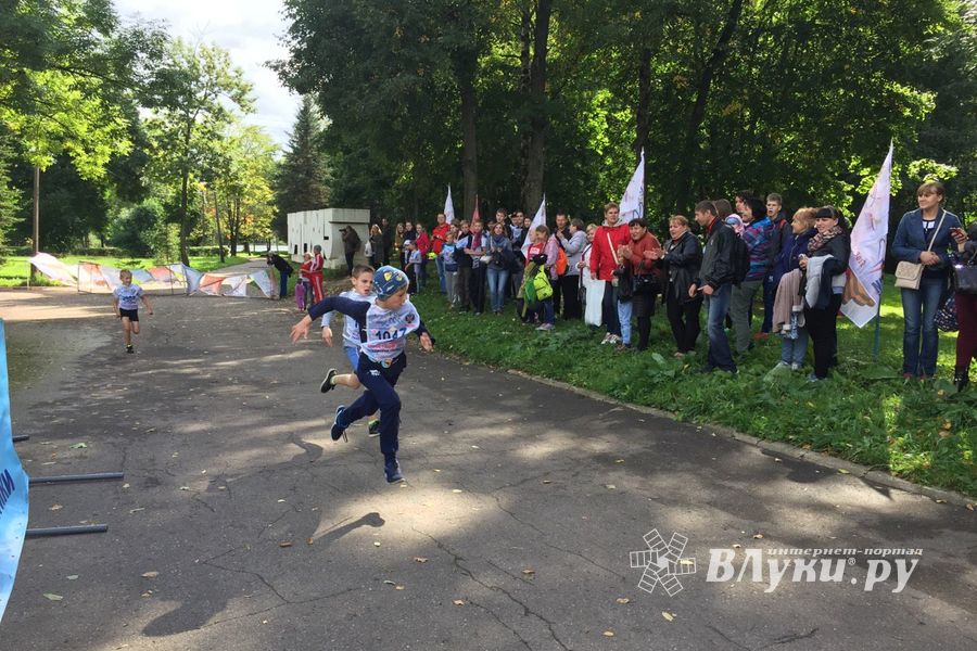 В Великих Луках стартовал Всероссийский день бега «Кросс нации-2017» (ФОТО)