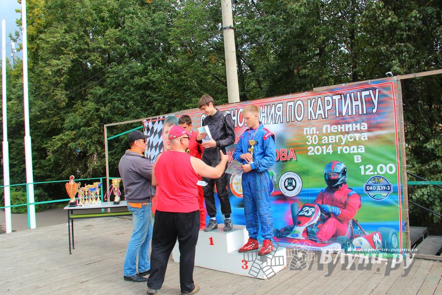 ​Великолучанин Николай Маркевич стал серебряным призером чемпионата г. Великие Луки по картингу (фото)