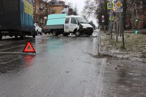 ДТП на перекрёстке Октябрьский-Комсомольская (ФОТО)