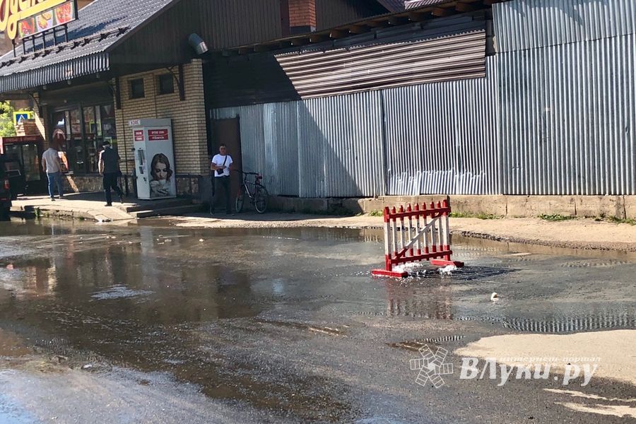 Фотофакт: новый фонтан в Великих Луках