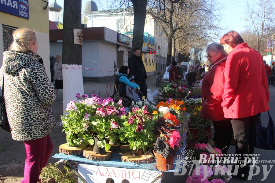 Традиционная весенняя ярмарка прошла в Великих Луках