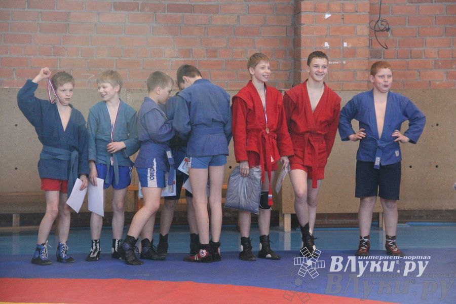 состоялось Открытое первенство города Великие Луки по борьбе самбо