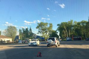 ДТП на Октябрьском в Великих Луках (ФОТО)