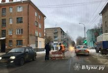 На ул. Первомайская затруднено движение (ФОТО)