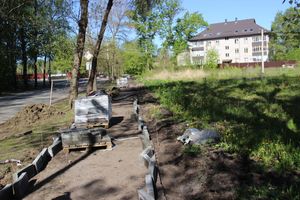 На улицах Дворецкой и Виноградова появится тротуар (ФОТО)