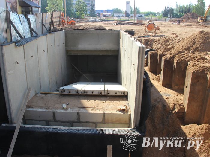 Новости со строительства подземных переходов в Великих Луках (ФОТО)
