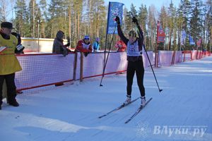 Всероссийская массовая лыжная гонка «Лыжня России 2015» состоялась в Великолукском районе (фото)