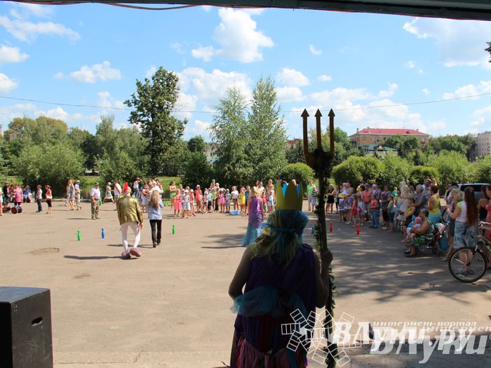 В городском парке отметили День Нептуна