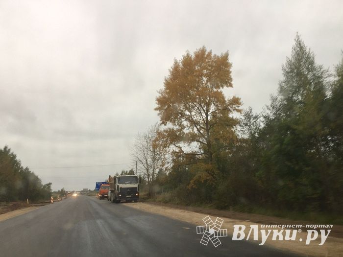 Ремонт участка трассы Рига-Москва: конец близок (ФОТО)