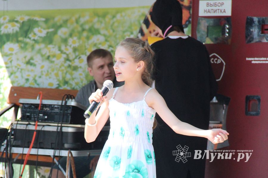 В городском парке Великих Лук прошёл День мороженого