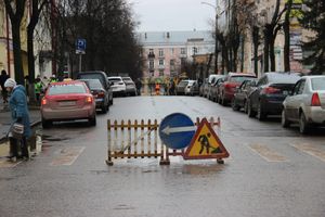 На улице Пионерской временно перекрыто движение (ФОТО)