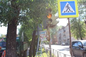 В районе автовокзала не работает светофор (ФОТО)