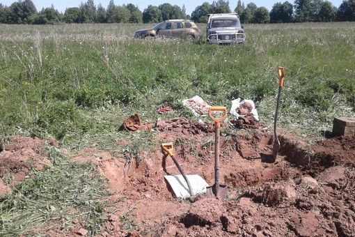 Поисковики отряда «Маргелов» обнаружили останки бойцов РККА (ФОТО)