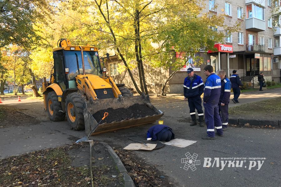 Технический колодец шокировал великолукских газовщиков (ФОТО)