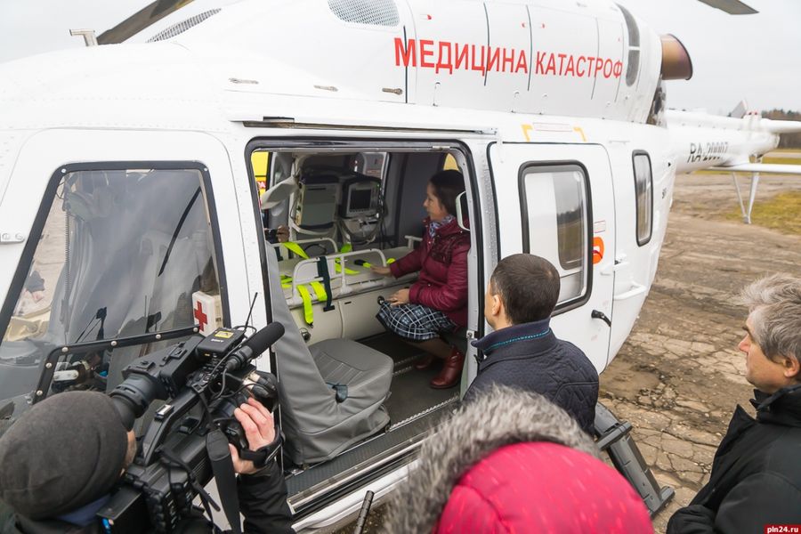 Михаил Ведерников: Псковская область будет расширять парк летающих реанимобилей