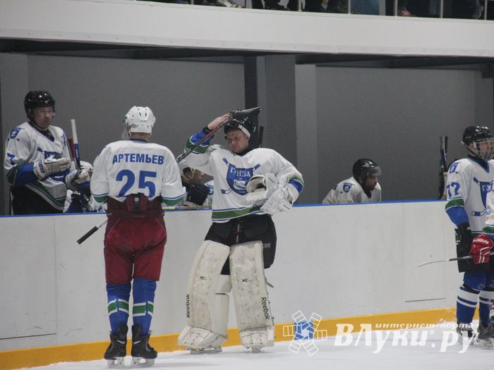 Псковская «Ганза» не смогла распечатать ворота ХК «ЛукиСпорт» (ФОТО)