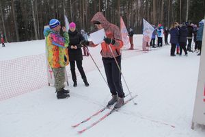 В Великолукском районе прошли соревнования по спортивному ориентированию на лыжах (фото)