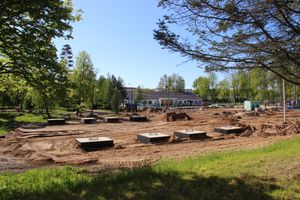 В парке культуры появляются новые аттракционы (ФОТО)