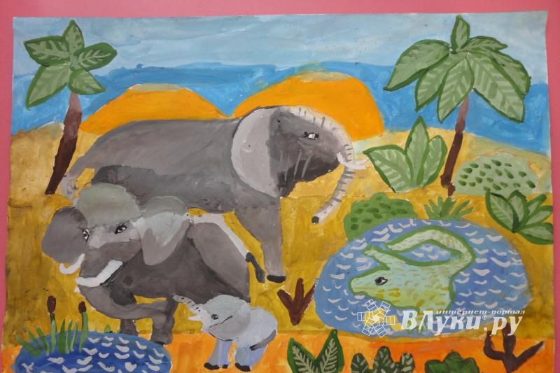 Рисунок ученицы детской школы искусств стал лучшим на Всероссийском конкурсе «Весна, весна!» (фото)